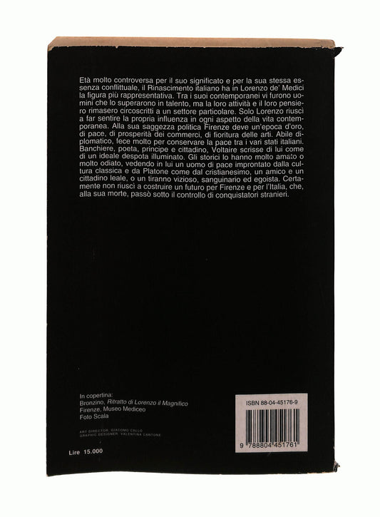 EBOND Lorenzo De Medici C M Ady Mondadori Libro LI042415