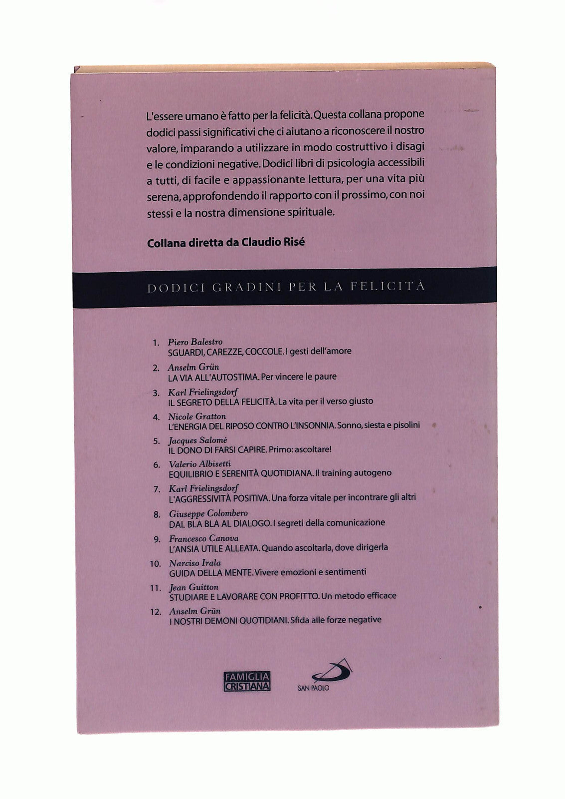 EBOND I Nostri Demoni Quotidiani Anselm Grum Famiglia Cristiana Libro LI042428