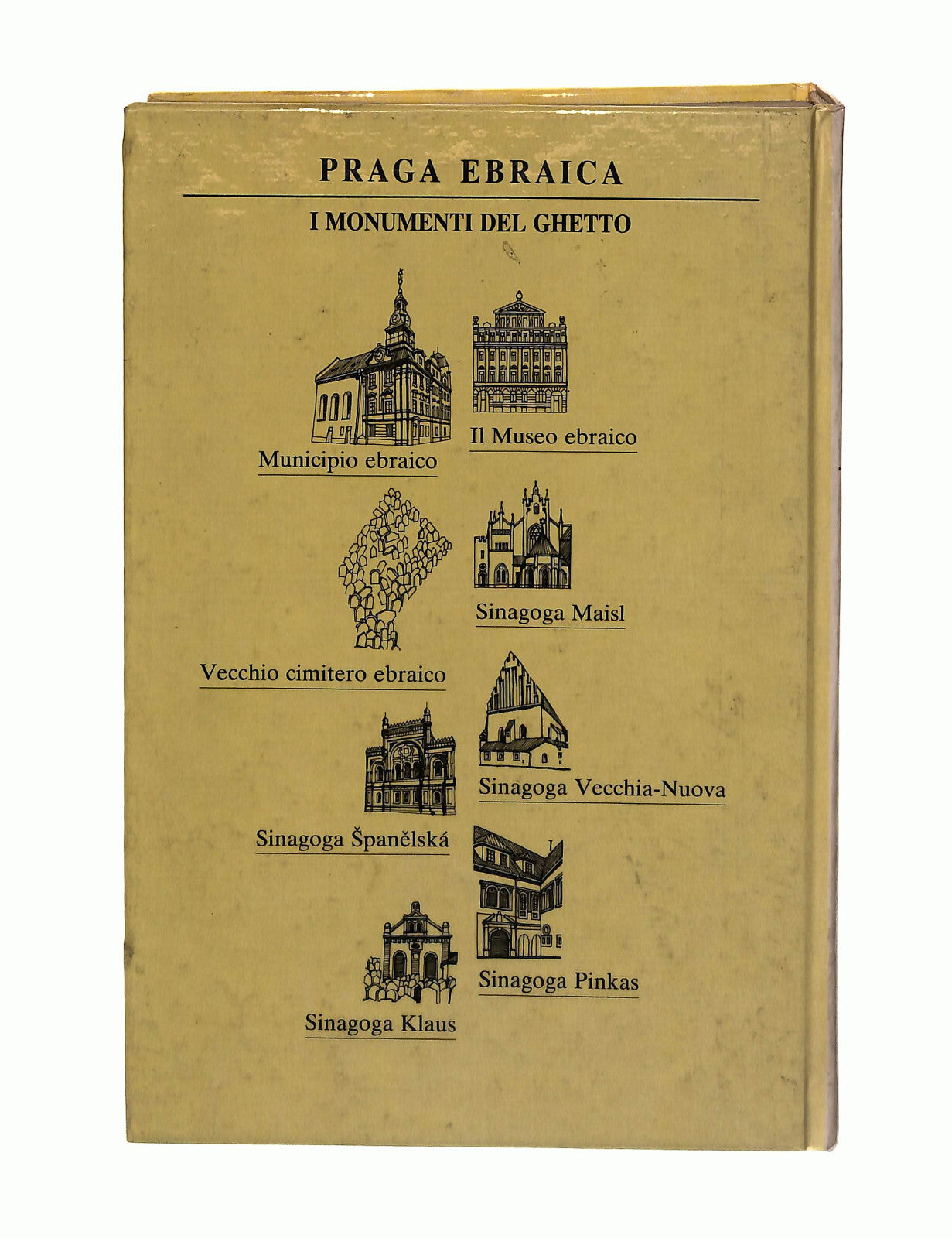 EBOND Praga Ebraica Ctibor Rybar Tv Spektrum 1991 Libro LI042459