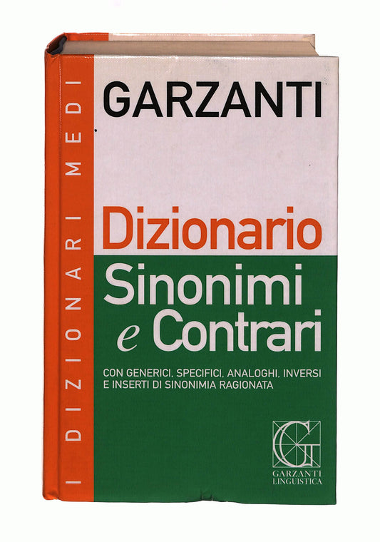 EBOND Dizionario Sinonimi e Contrari Garzanti I Dizionari Medi Libro LI042480
