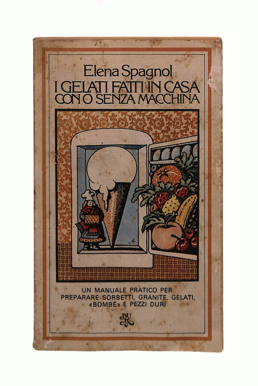EBOND I Gelati Fatti In Casa Con o Senza Macchina E Spagnol Bur Libro LI042504