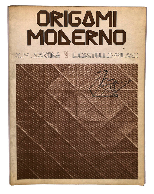 EBOND Origami Moderno J M Sakoda Il Castello Milano 1981 Libro LI042515
