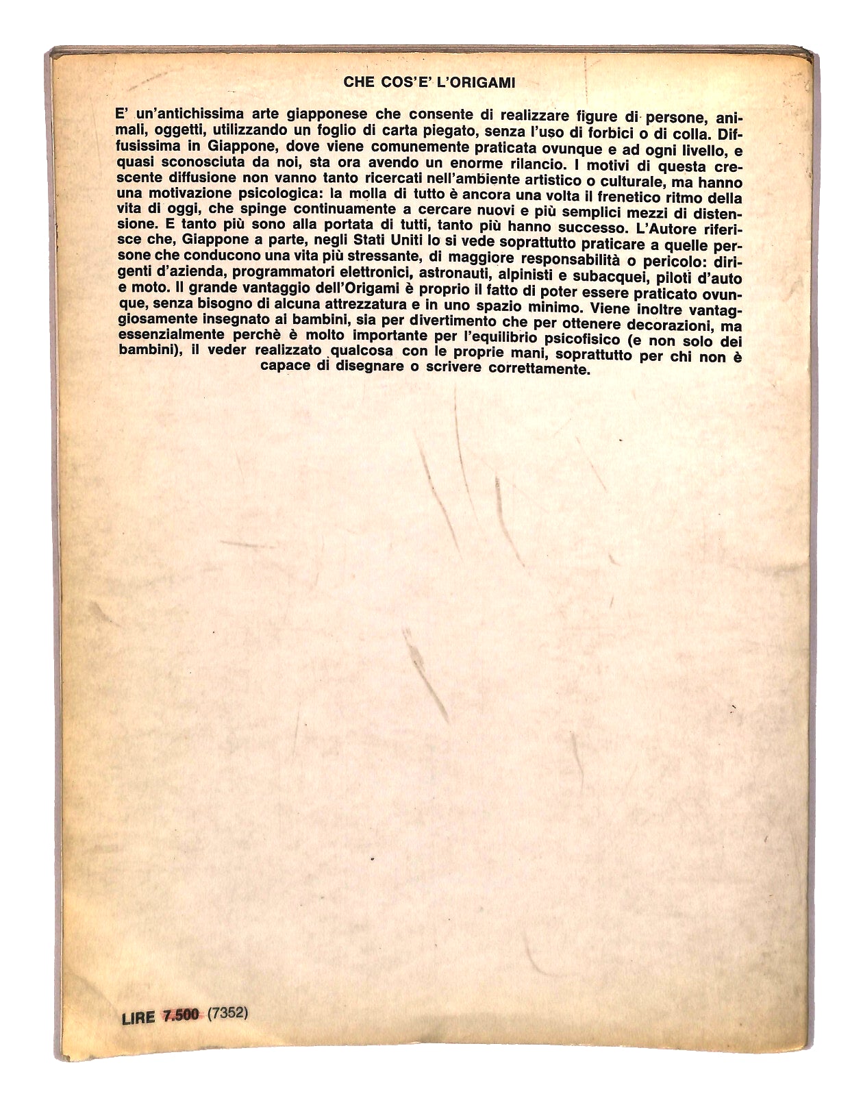 EBOND Origami Moderno J M Sakoda Il Castello Milano 1981 Libro LI042515