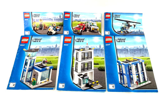 EBOND Lego 60047 Solo Manuale Istruzioni 6 Libretti Libro LI042593