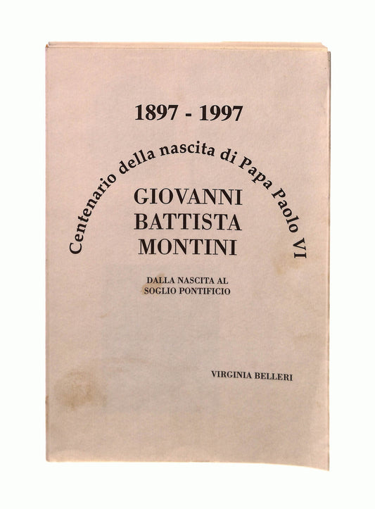 EBOND Giovanni Battista Montini Virginia Belleri Libro LI042803
