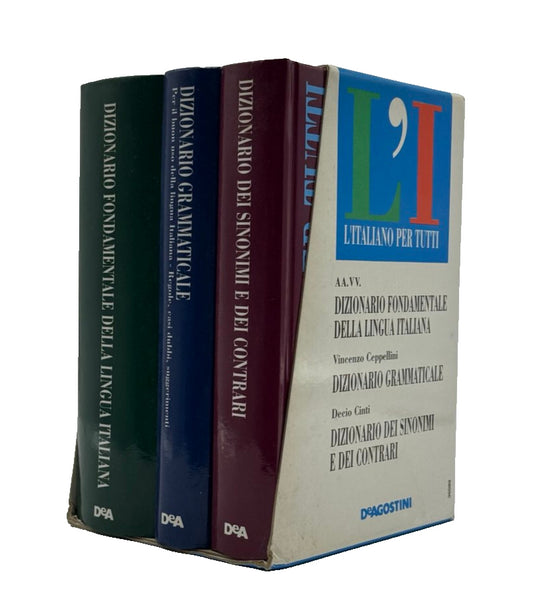 EBOND L Italiano Per Tutti Deagostini Tre Volumi Libro LI042815