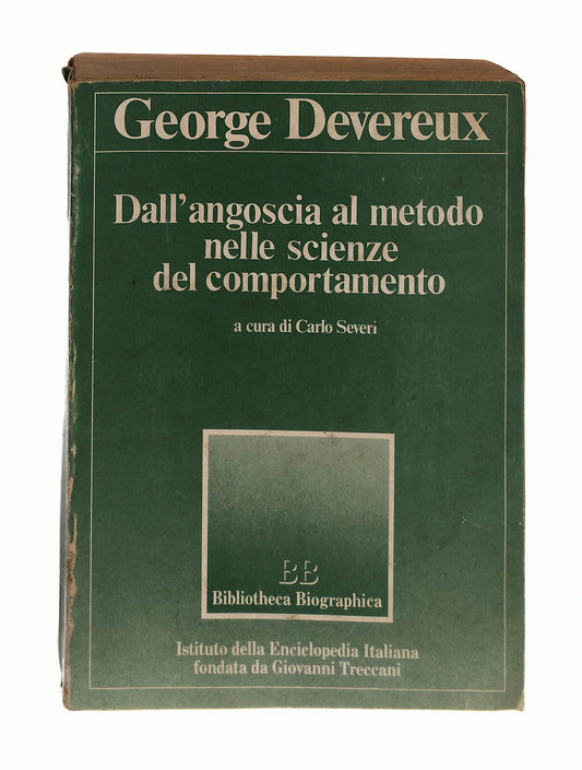 EBOND Dall Angoscia Al Metodo Nelle Scienze Sperimentali Devereux Libro LI042906