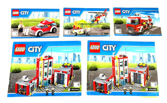 EBOND Lego 60110 Solo 5 Libretti Di Istruzioni Libro LI042917