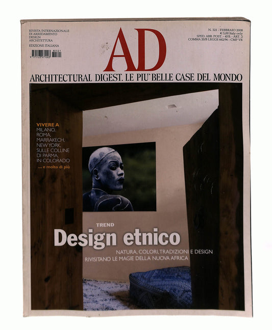 EBOND Ad Architectural Digest 2008 n 321 Libro LI042933