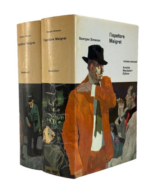 EBOND L Ispettore Maigret Mondadori 1961 2 Volumi Libro LI042936