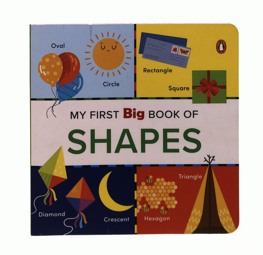 EBOND My First Big Book Of Shapes Penguin In Lingua Inglese Libro LI042959