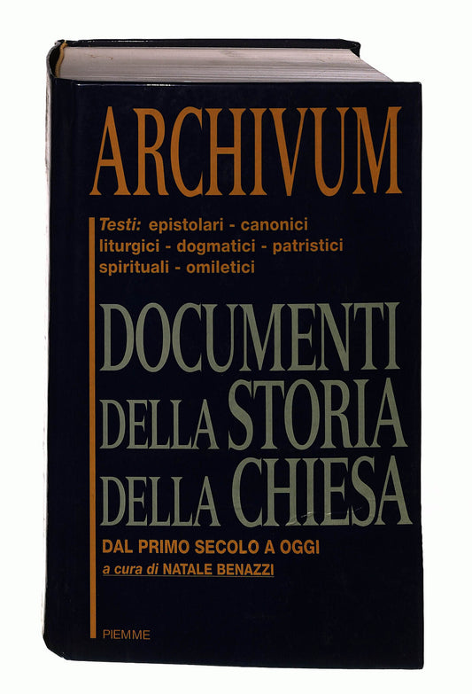 EBOND Archivum Cura N Benazzi Piemme Libro LI043008