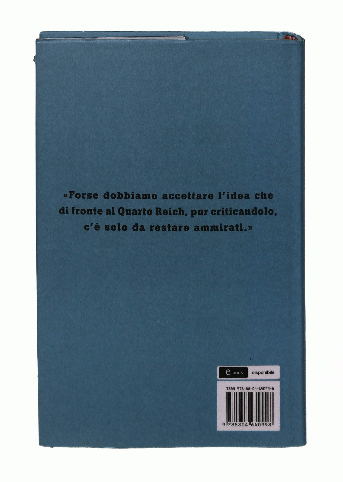 EBOND Il Quarto Reich Feltri Sangiuliano Mondadori Libro LI043037