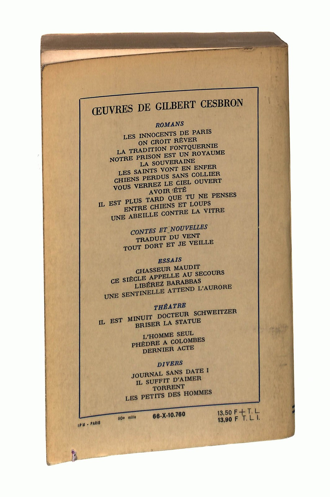EBOND C Est Mozart Qu On Assassine G Cesbron In Lingua Francese Libro LI043062