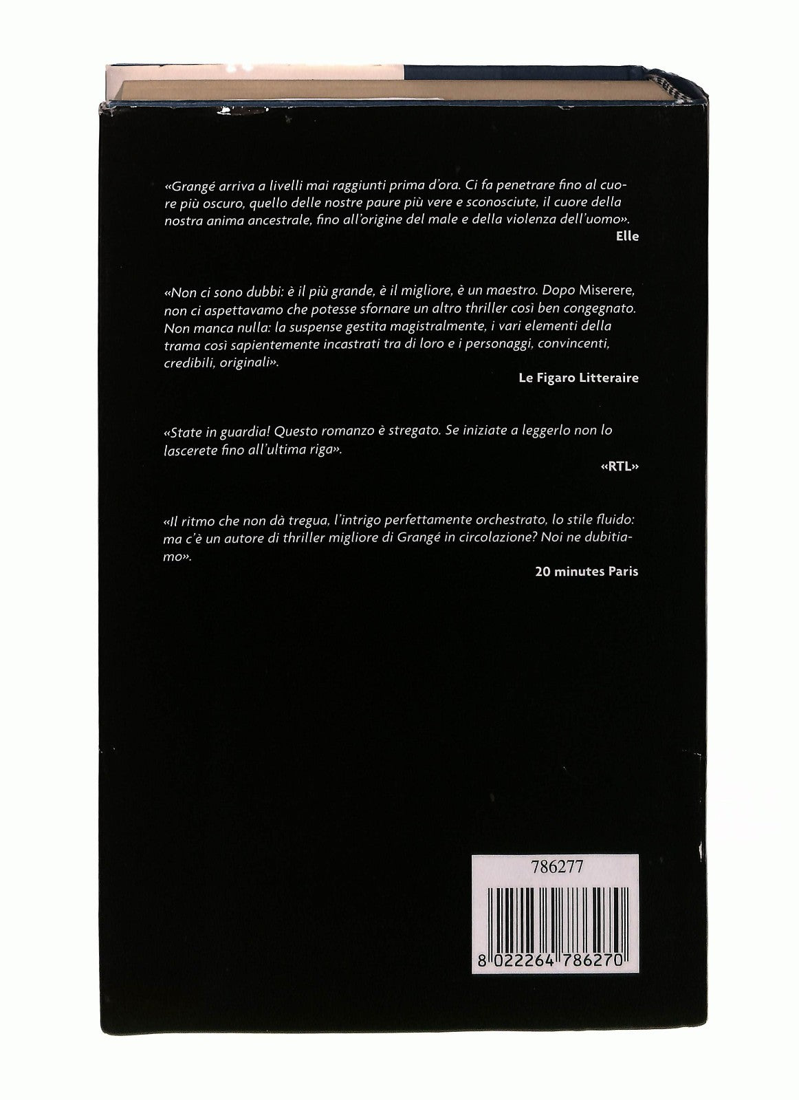 EBOND L Istinto Del Sangue Jean Christophe Grange Mondolibri Libro LI043064