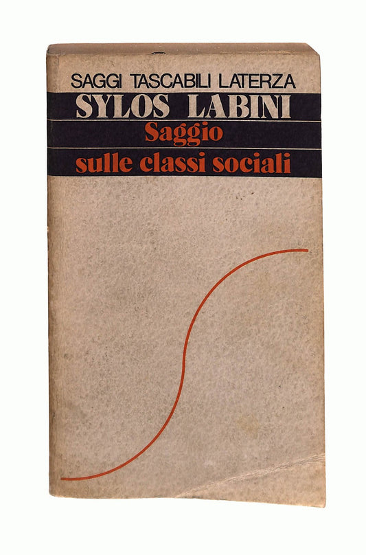 EBOND Saggio Sulle Classi Sociali Paolo Sylos Labini Laterza Libro LI043108