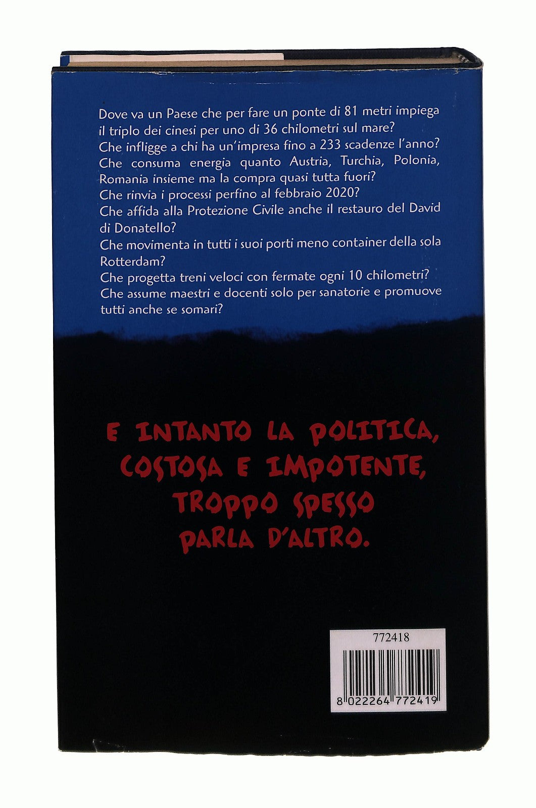 EBOND La Deriva Gian Antonio Stella Sergio Rizzo Mondolibri Libro LI043251