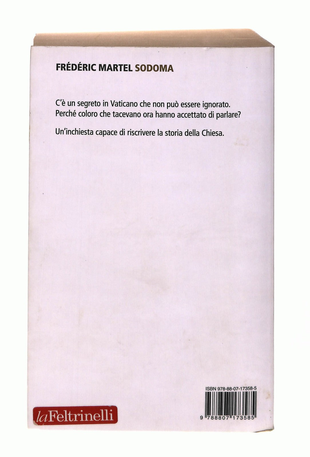 EBOND Sodoma Frederic Martel Feltrinelli Libro LI043254