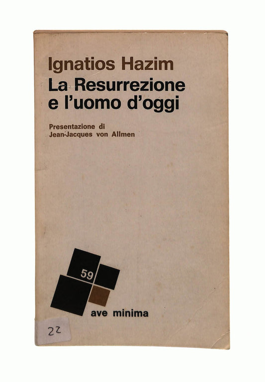 EBOND La Resurrezione e l Uomo d Oggi Ignatios Hazim Ave Libro LI043278
