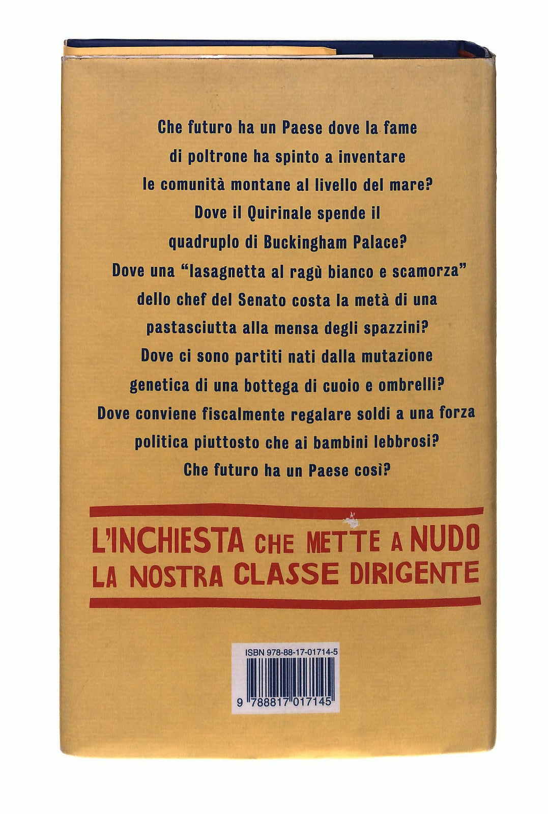 EBOND La Casta Rizzo Stella Rizzoli Libro LI043334