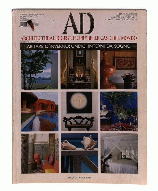 EBOND Ad Architectural Digest 2001 n 247 Libro LI043387