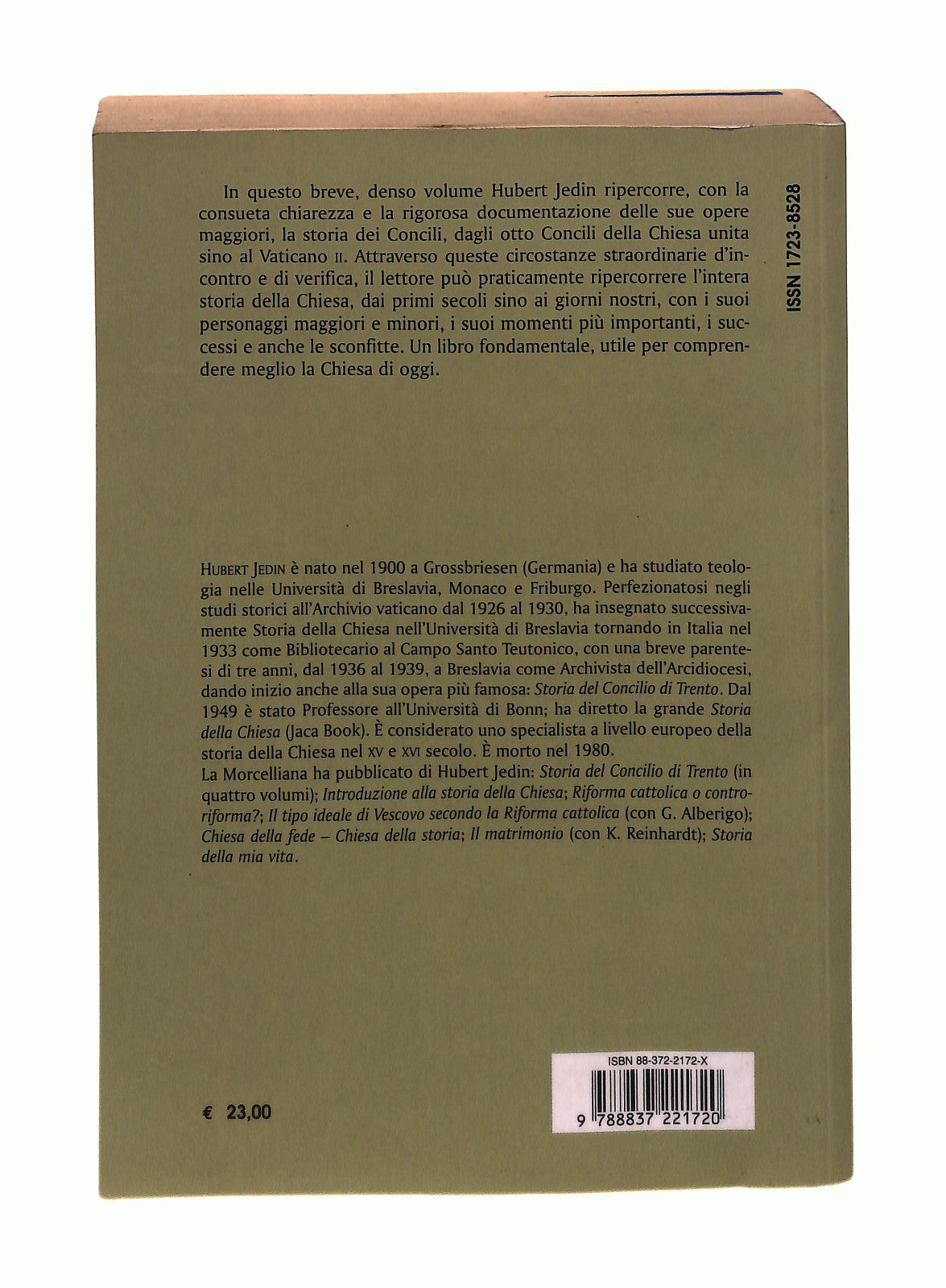EBOND Breve Storia Dei Concili Hubert Jedin Morcelliana Libro LI043403