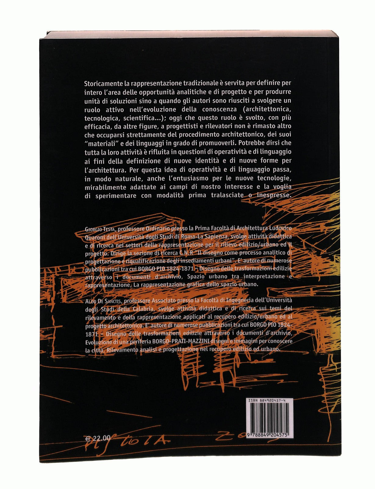 EBOND Rappresentazione e Architettura Testa De Sanctis Gangemi Libro LI043539