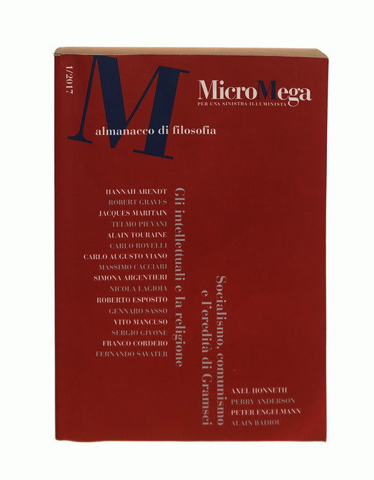 EBOND Almanacco Di Filosofia Micromega 1 2017 Libro LI043728
