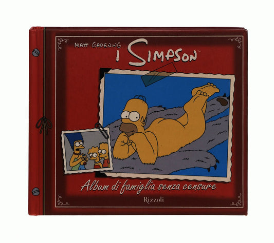 EBOND Album Di Famiglia Senza Censure I Simpson Groening Rizzoli Libro LI043763