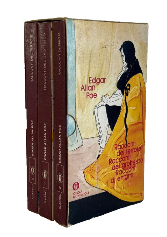 EBOND Racconti Del Terrore Del Grottesco Di Enigmi Poe 3 Volumi Libro LI043834