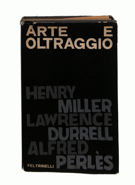 EBOND Arte e Oltraggio Miller Durrell Perles Feltrinelli 1961 Libro LI043837