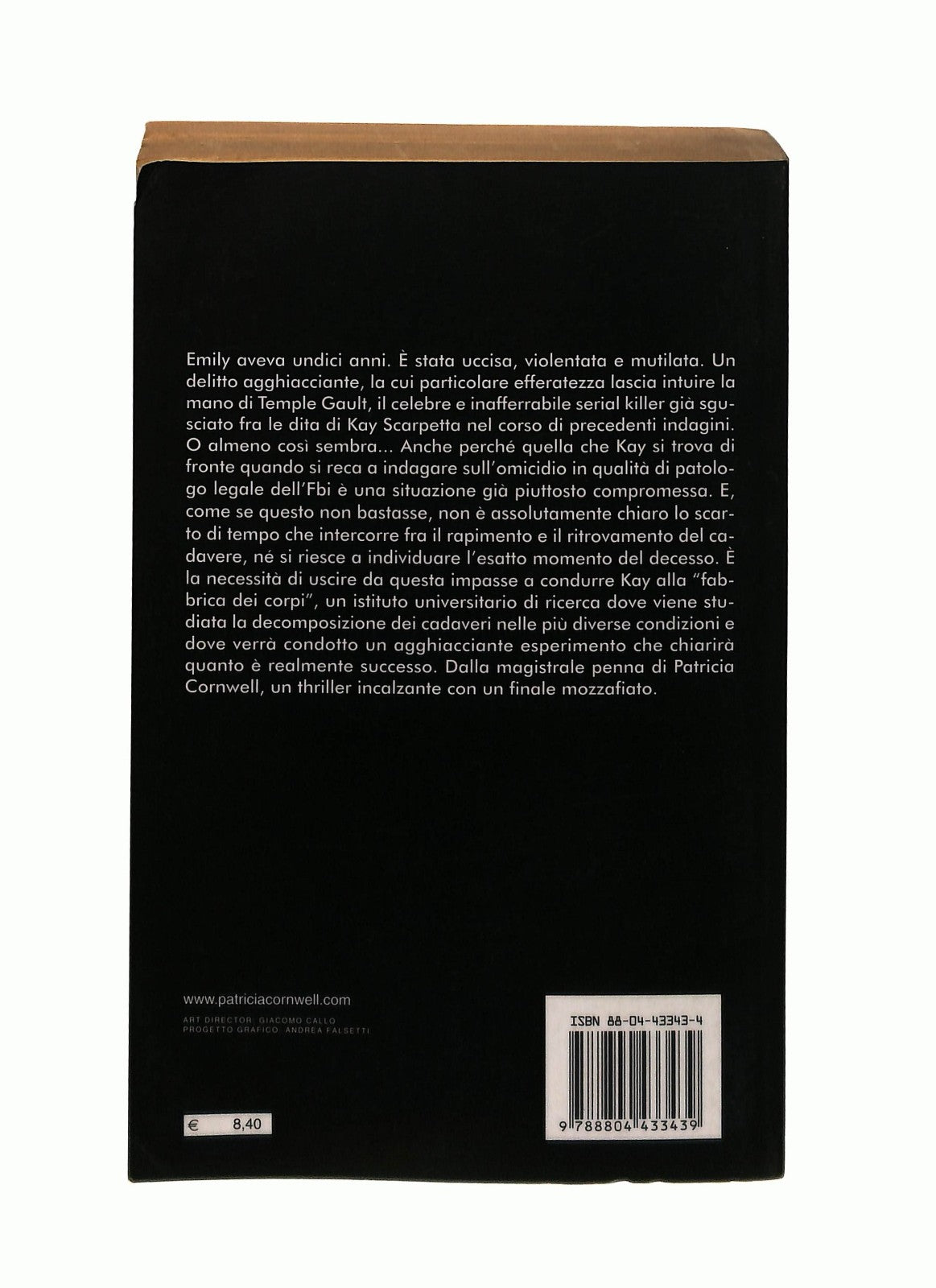 EBOND La Fabbrica Dei Corpi Patricia Cornwell Mondadori Libro LI043851