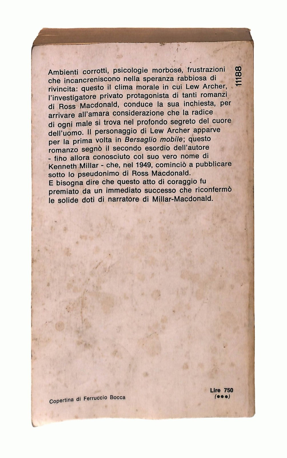 EBOND Denaro Nero Ross Macdonald Mondadori 1973 Libro LI043928
