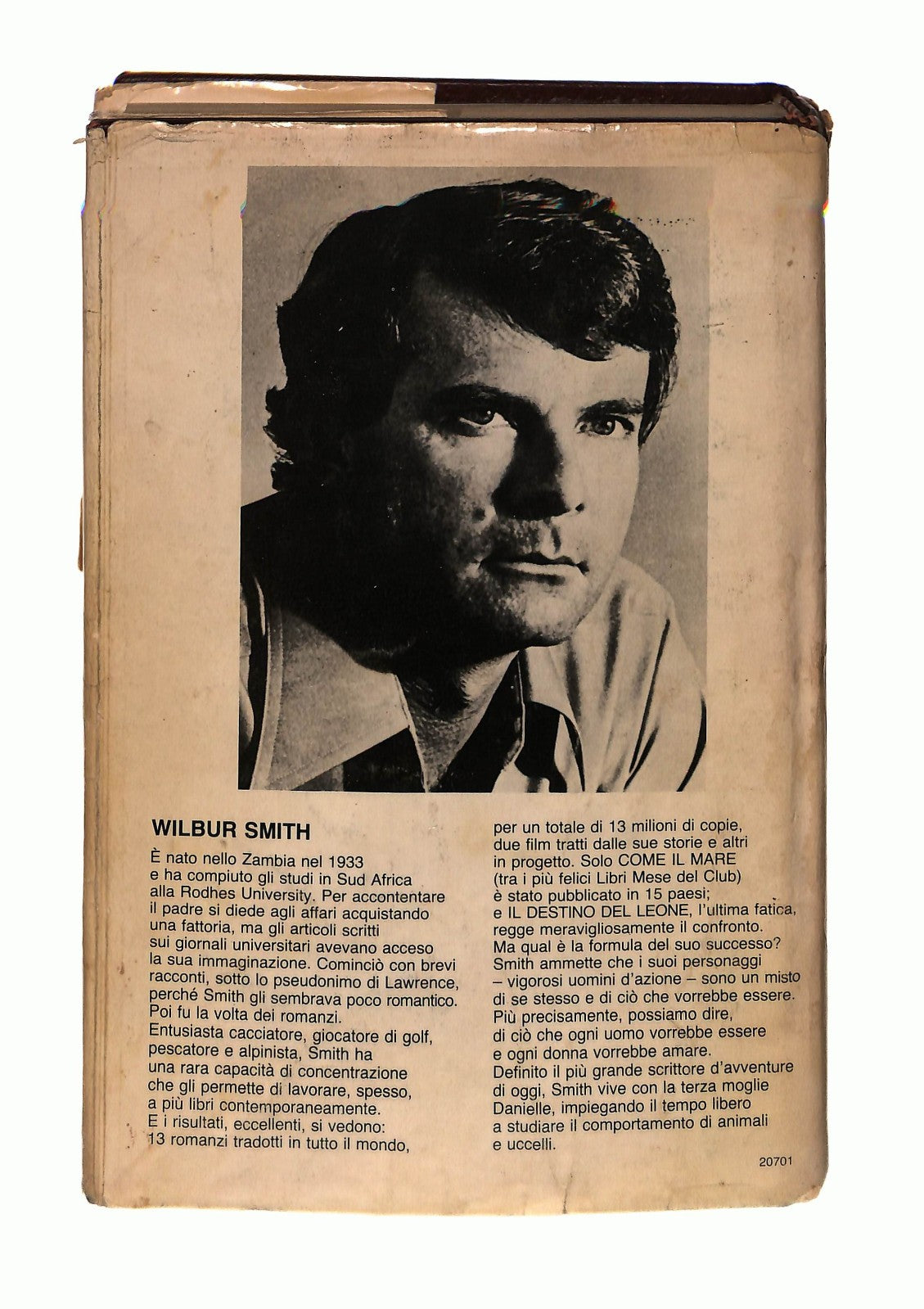 EBOND Il Destino Del Leone Wilbur Smithe 1981 Libro LI044005