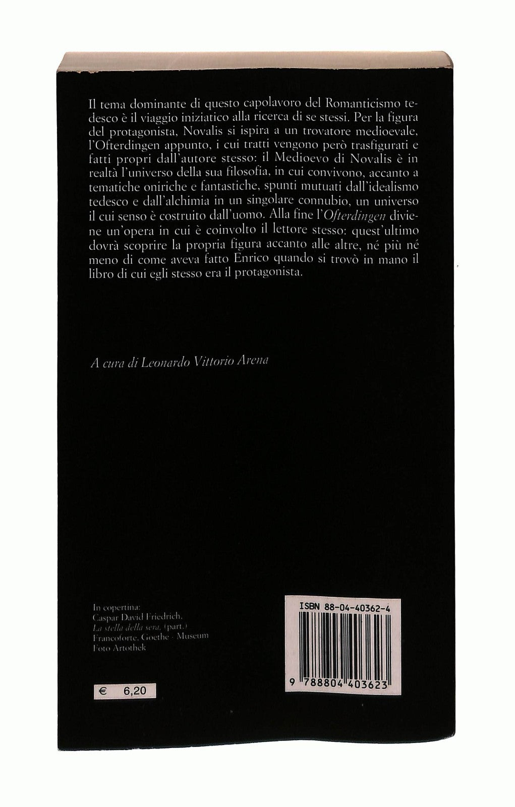 EBOND Enrico Di Ofterdingen Novalis Mondadori Libro LI044057