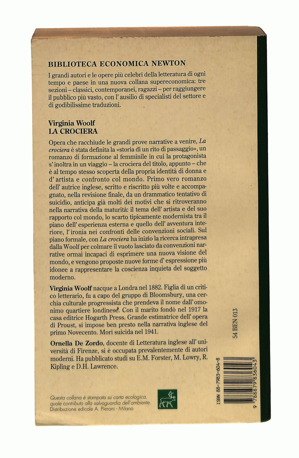 EBOND La Crociera Virginia Woolf Newton Libro LI044128