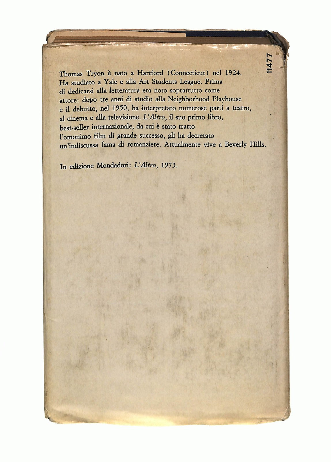 EBOND La Festa Del Raccolto Thomas Tryon Mondadori 1974 Libro LI044139