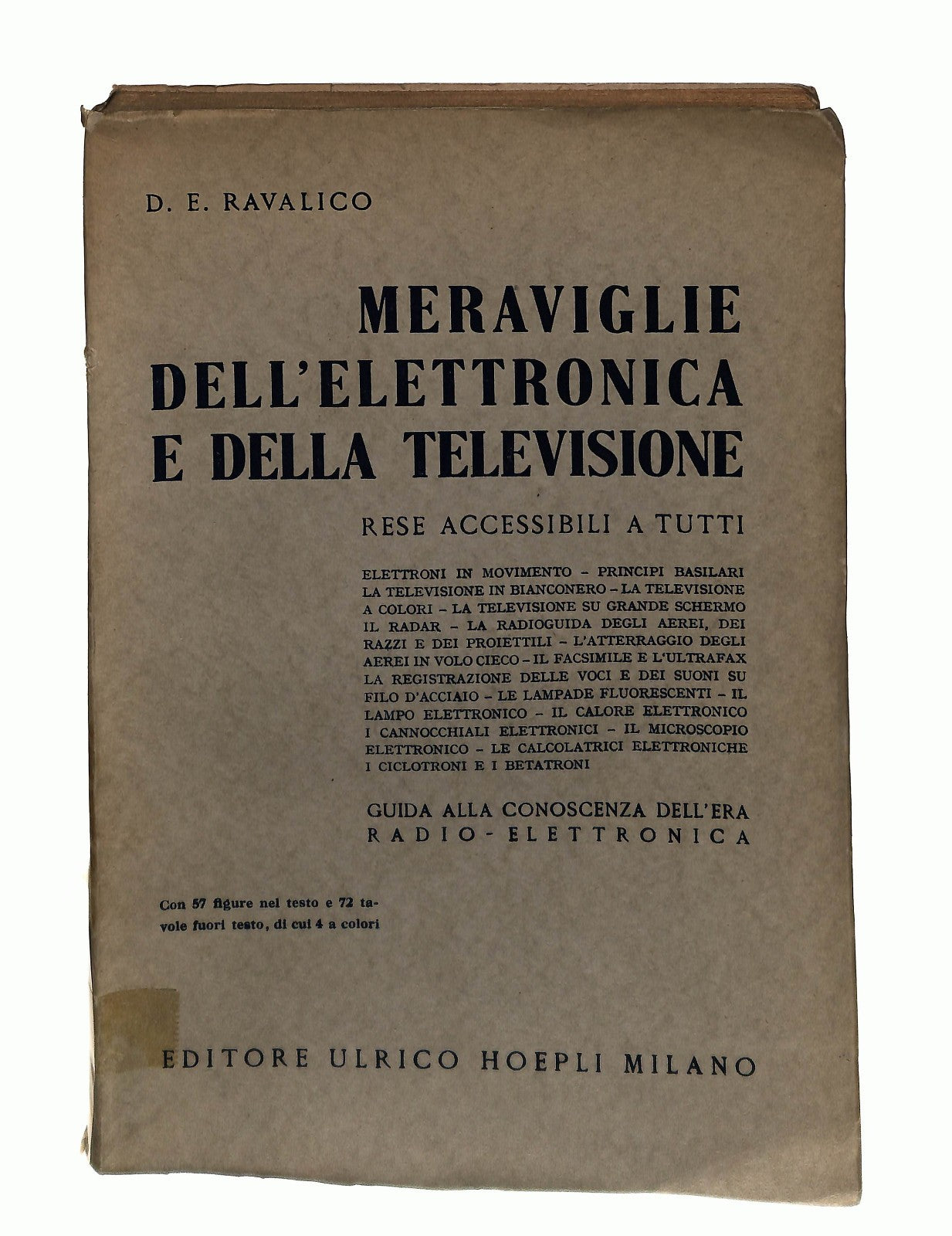 EBOND Meraviglie Dell Elettronica e Della Televisione Ravalico Libro LI044181