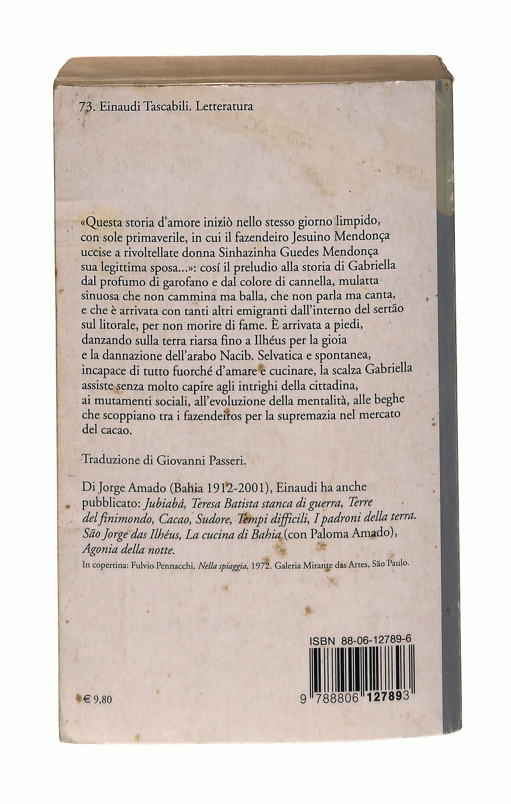 EBOND Gabriella Garofano e Cannella Jorge Amado Einaudi Libro LI044185