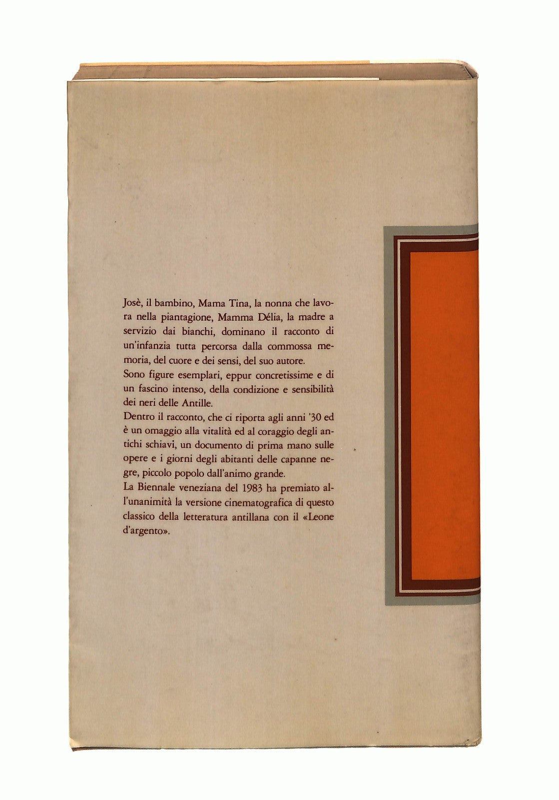 EBOND Via Delle Capanne Negre Joseph Zobel Jaca 1983 Libro LI044242