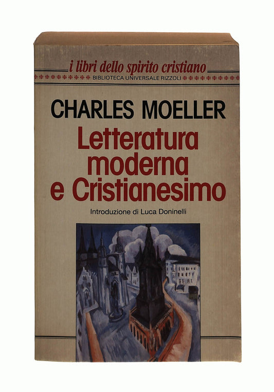EBOND Letteratura Moderna e Cristianesimo C Moeller Rizzoli 1995 Libro LI044256