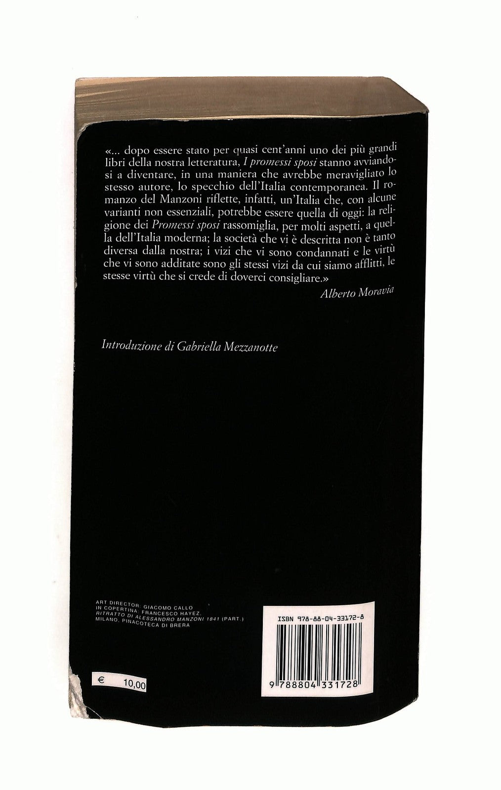 EBOND I Promessi Sposi Alessandro Manzoni Mondadori Libro LI044301