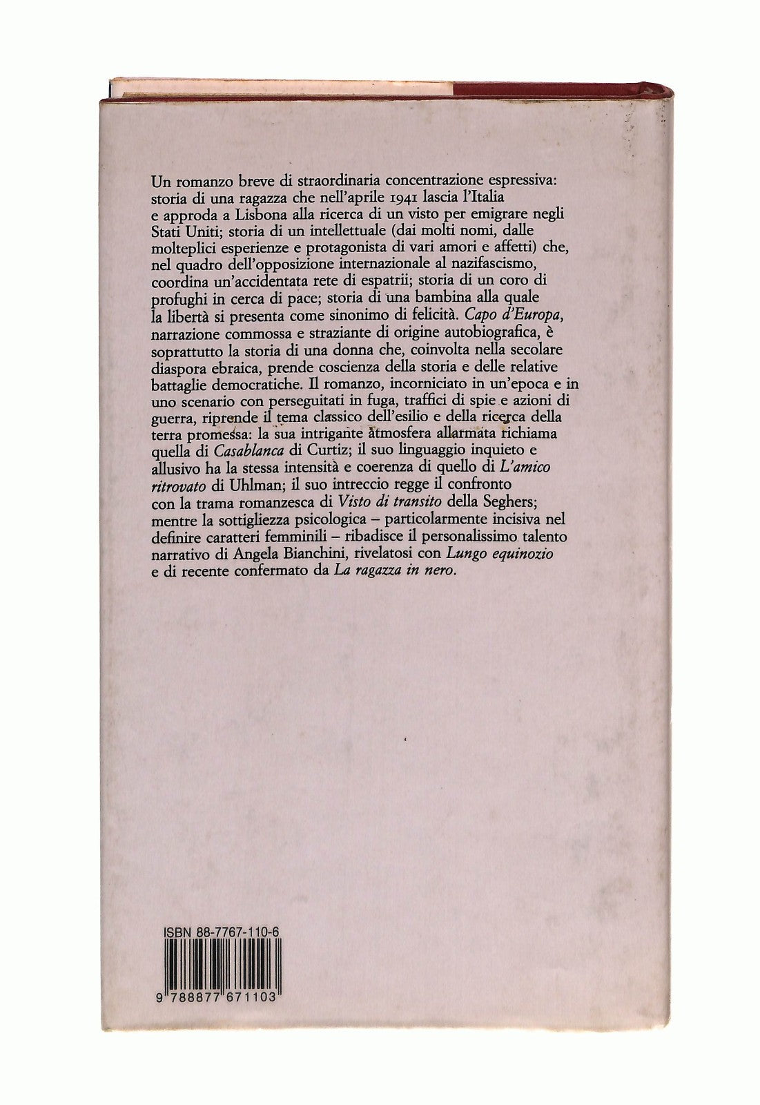 EBOND Capo d Europa Angela Bianchini Camunia 1991 Libro LI044329