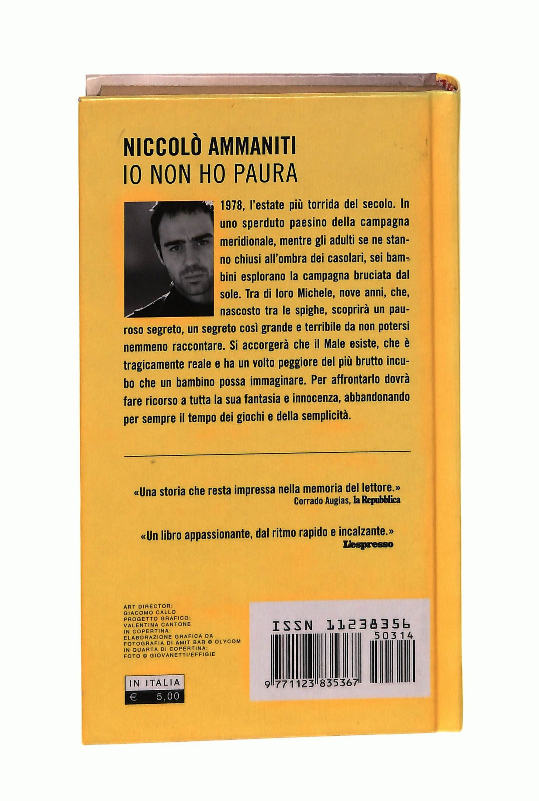 EBOND Io Non Ho Paura Niccolo Ammaniti Mondadori Libro LI044334
