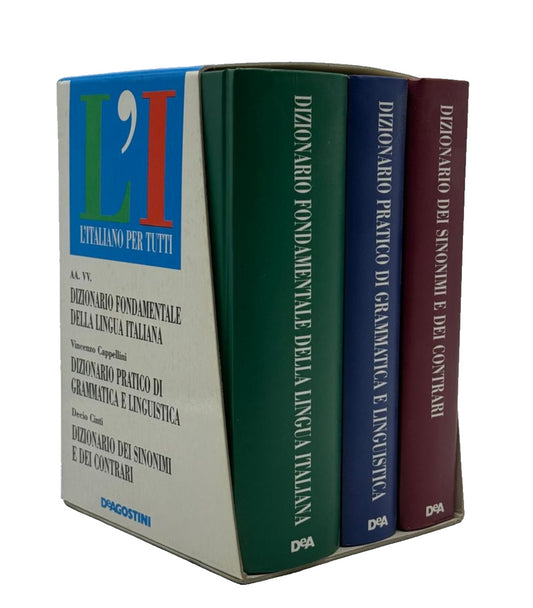 EBOND L Italiano Per Tutti Deagostini Tre Volumi Libro LI044336
