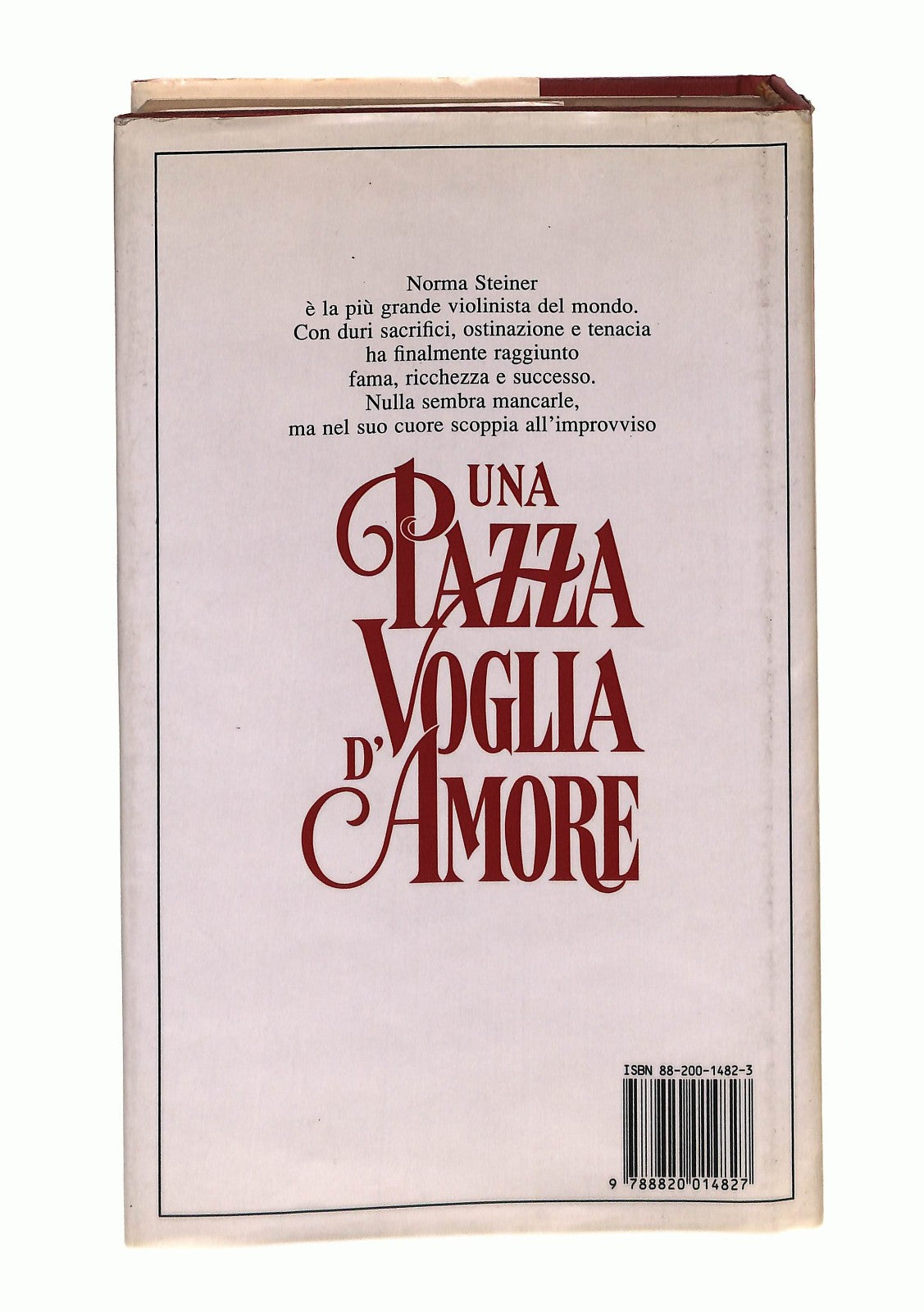EBOND Una Pazza Voglia d Amore Elda Lanza Sperling & Kupfer 1993 Libro LI044356