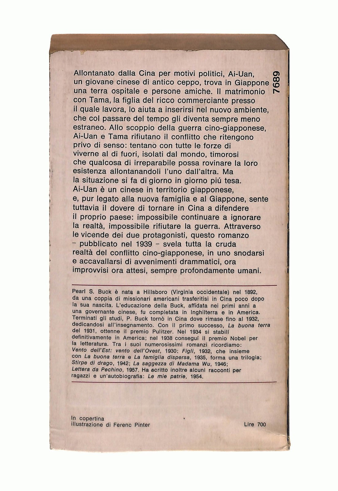 EBOND L Amore Di Ai Uan Pearl S Buck Mondadori 1972 Libro LI044365