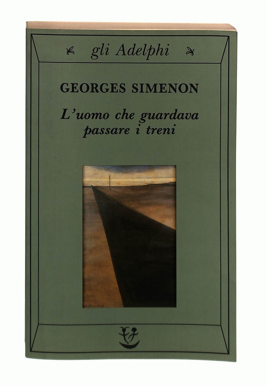 EBOND L Uomo Che Guardava Passare i Treni Georges Simenon Adelphi Libro LI044463
