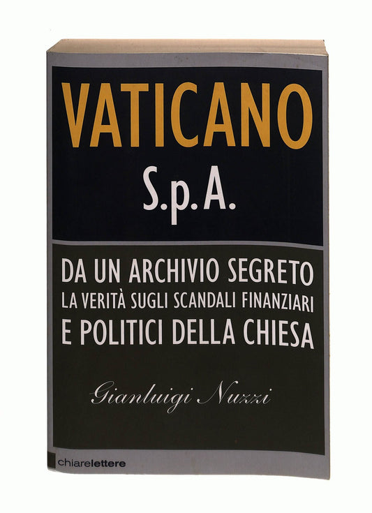 EBOND Vaticano Spa Gianluigi Nuzzi Chiarelettere Libro LI044558