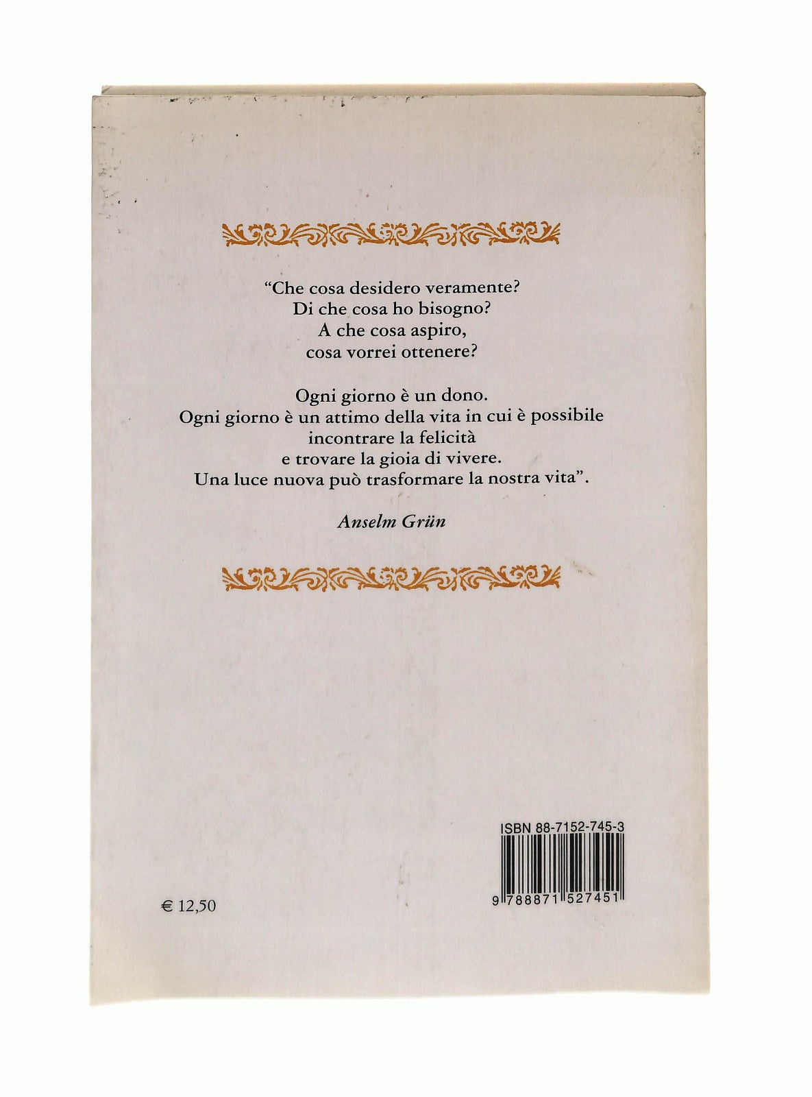EBOND Come Trovare La Gioia Di Vivere Anselm Grun Gribaudi Libro LI044576